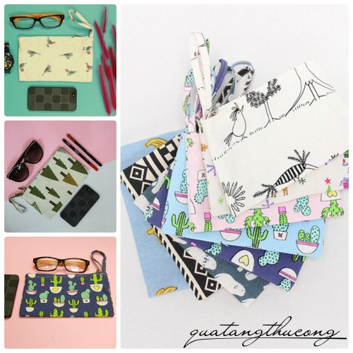 Bóp vải vintage - vừa đẹp vừa tiện ích