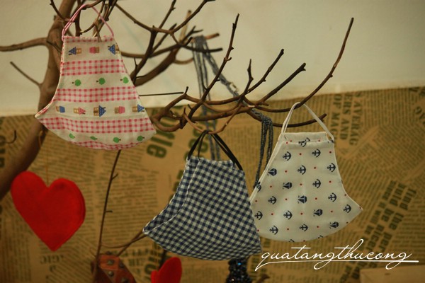 Khẩu trang vải vintage