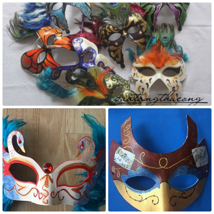Mặt nạ hóa trang cùng Quà tặng thủ công