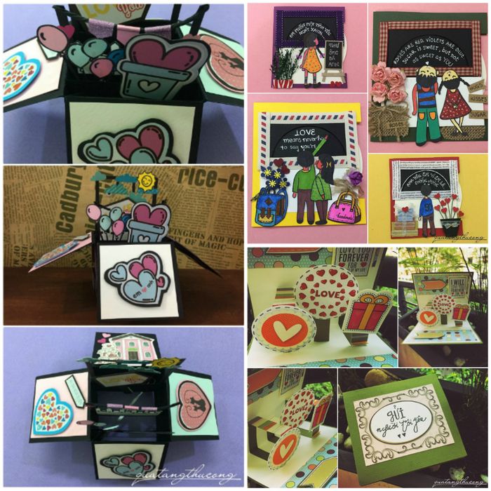 Thiệp handmade - Dẫn lối yêu thương