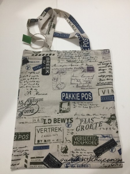 Túi tote vải vintage 35x40cm mẫu 17