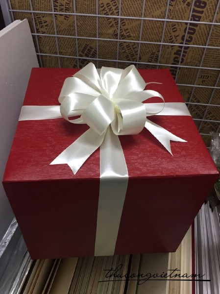 Khối quà Giáng Sinh 30*30cm Mẫu 2