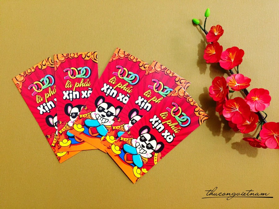 Bao lì xì mẫu 2020 là phải xịn xò