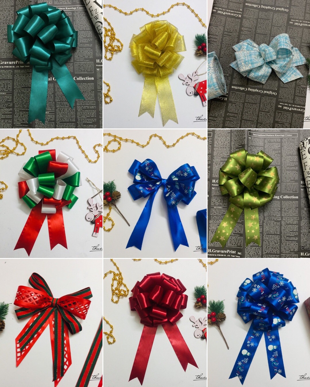 Tổng Hơn Hơn 60 Mẫu Nơ Giáng Sinh Tại Vinacraft