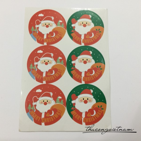 Sticker Giáng Sinh Mẫu 17