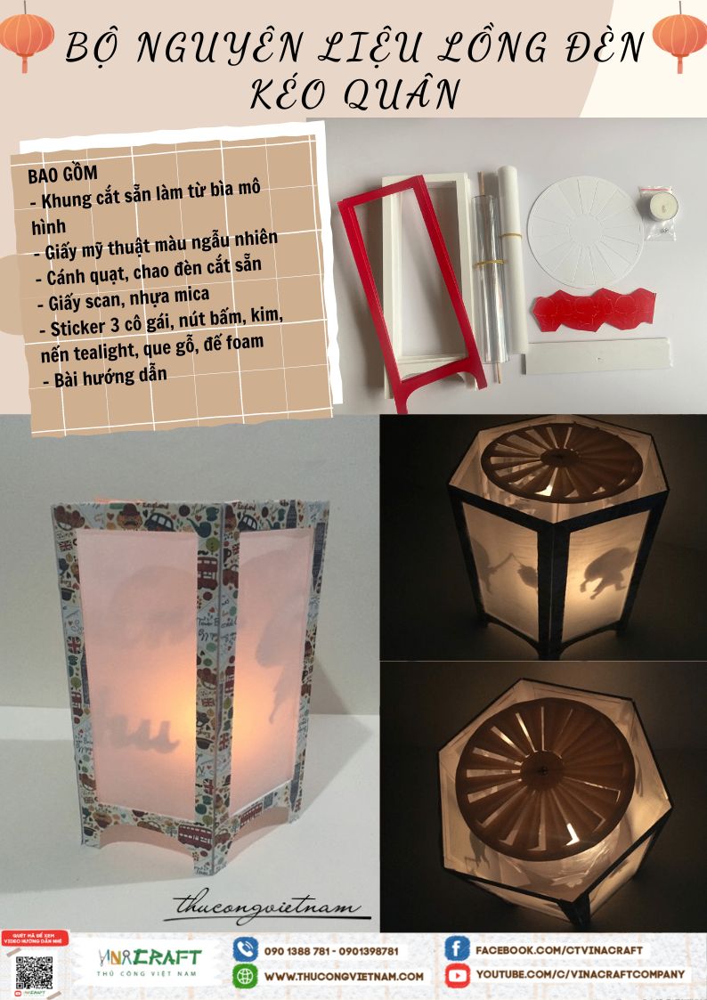 Kit lồng đèn kéo quân 