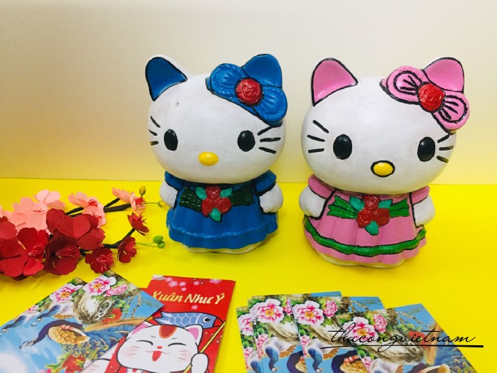Combo 2 Heo đất Mèo Kitty (20*14cm)