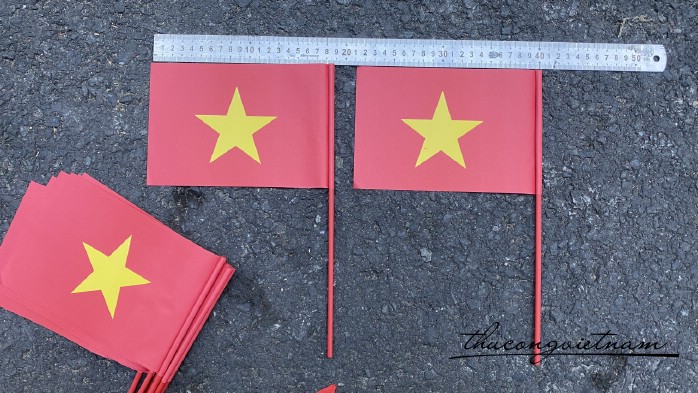 Cờ Giấy Cầm Tay Việt Nam (12x15cm)